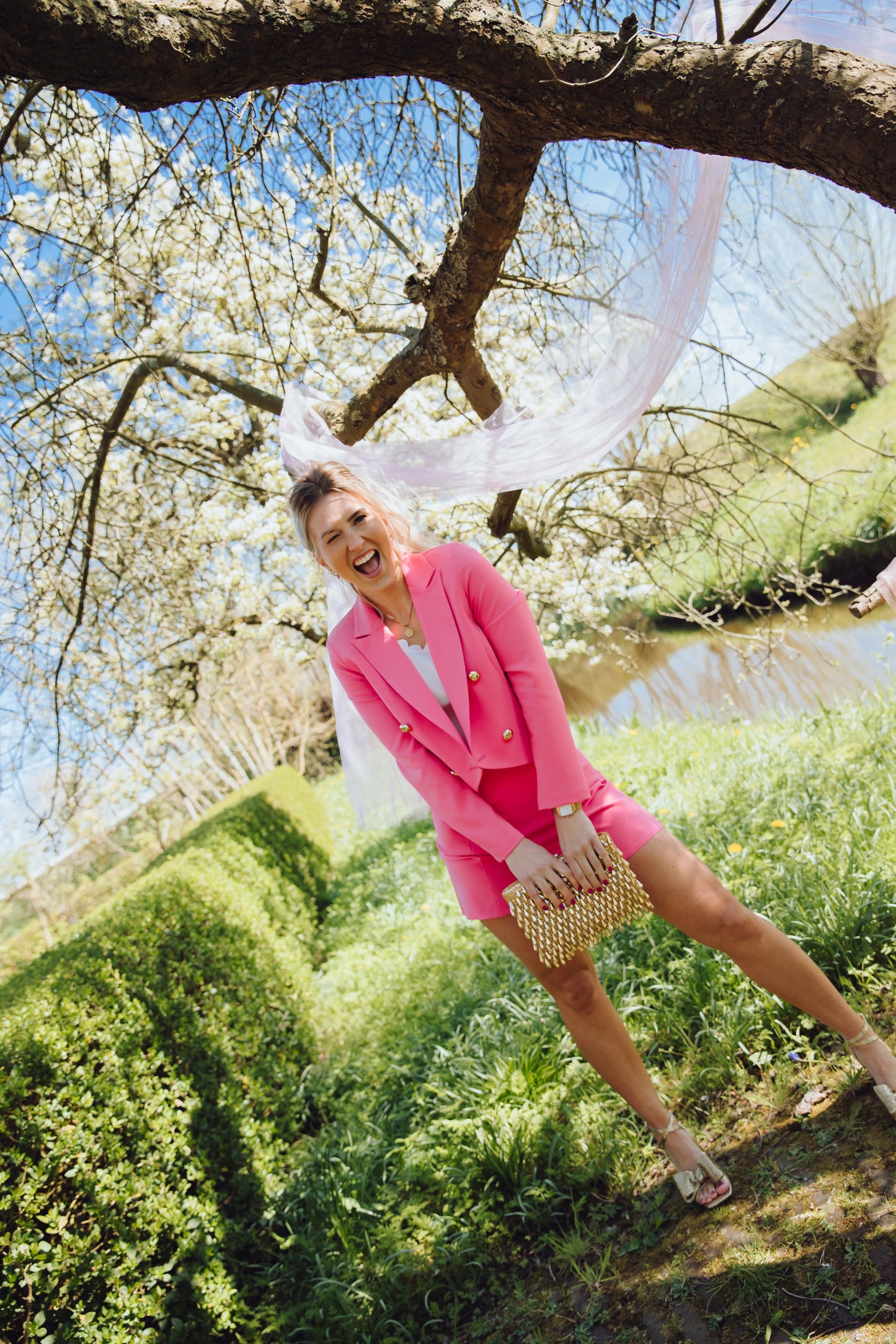 Paloma Short - Pink Camelia