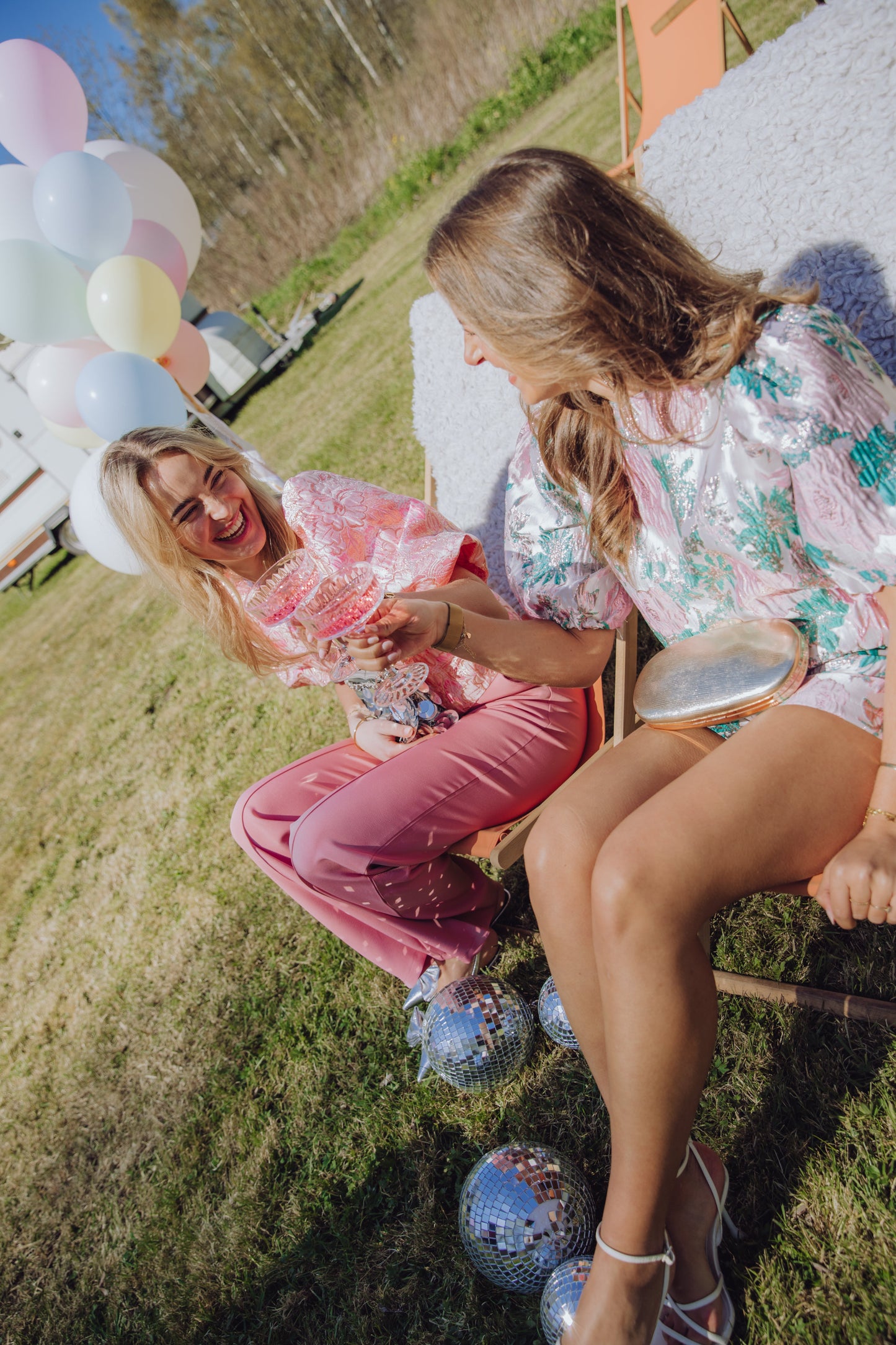 Nessa Short - Roze/Groen