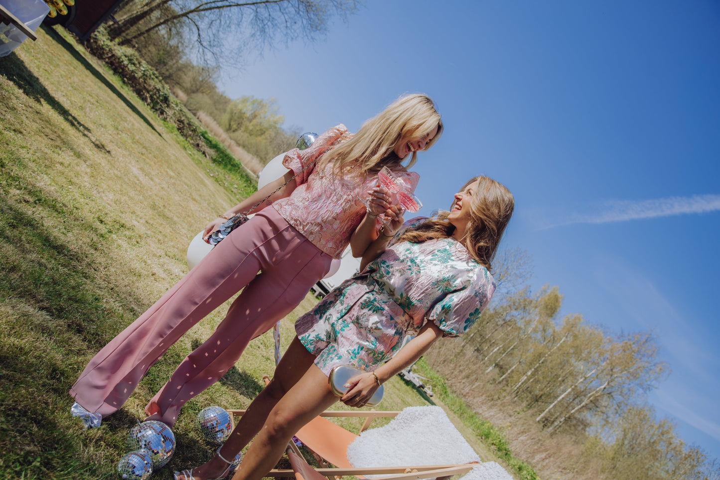 Nessa Short - Roze/Groen