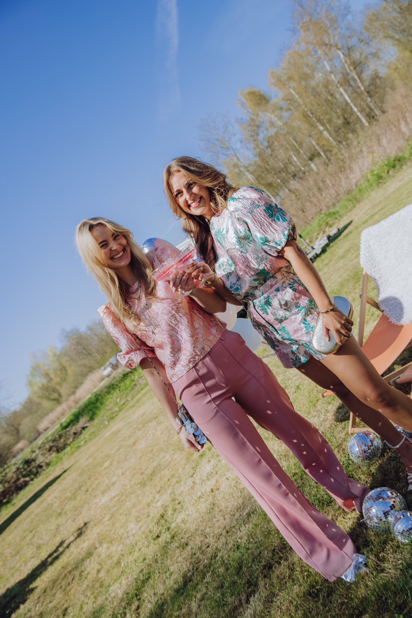 Nessa Short - Roze/Groen