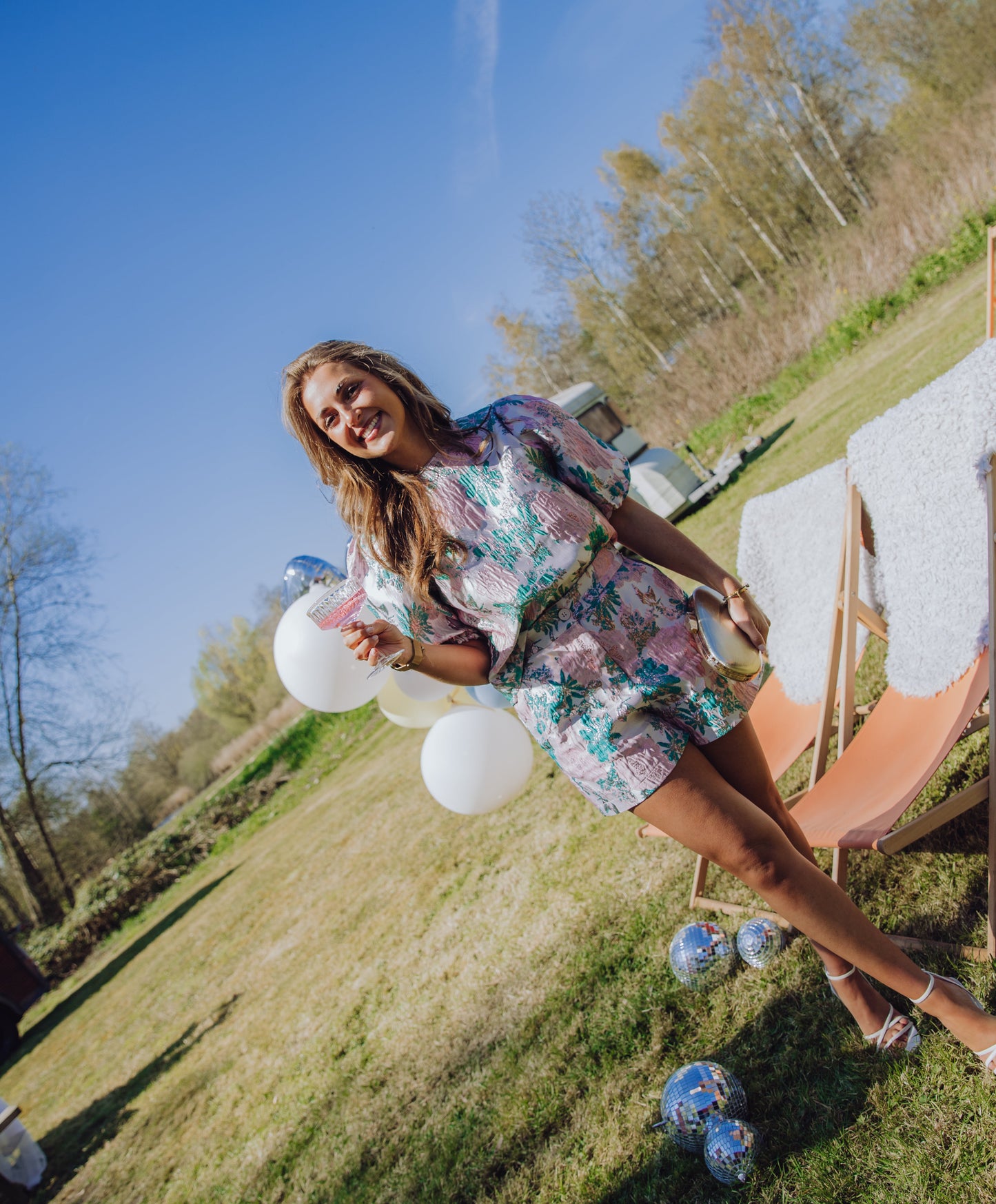 Nessa Short - Roze/Groen