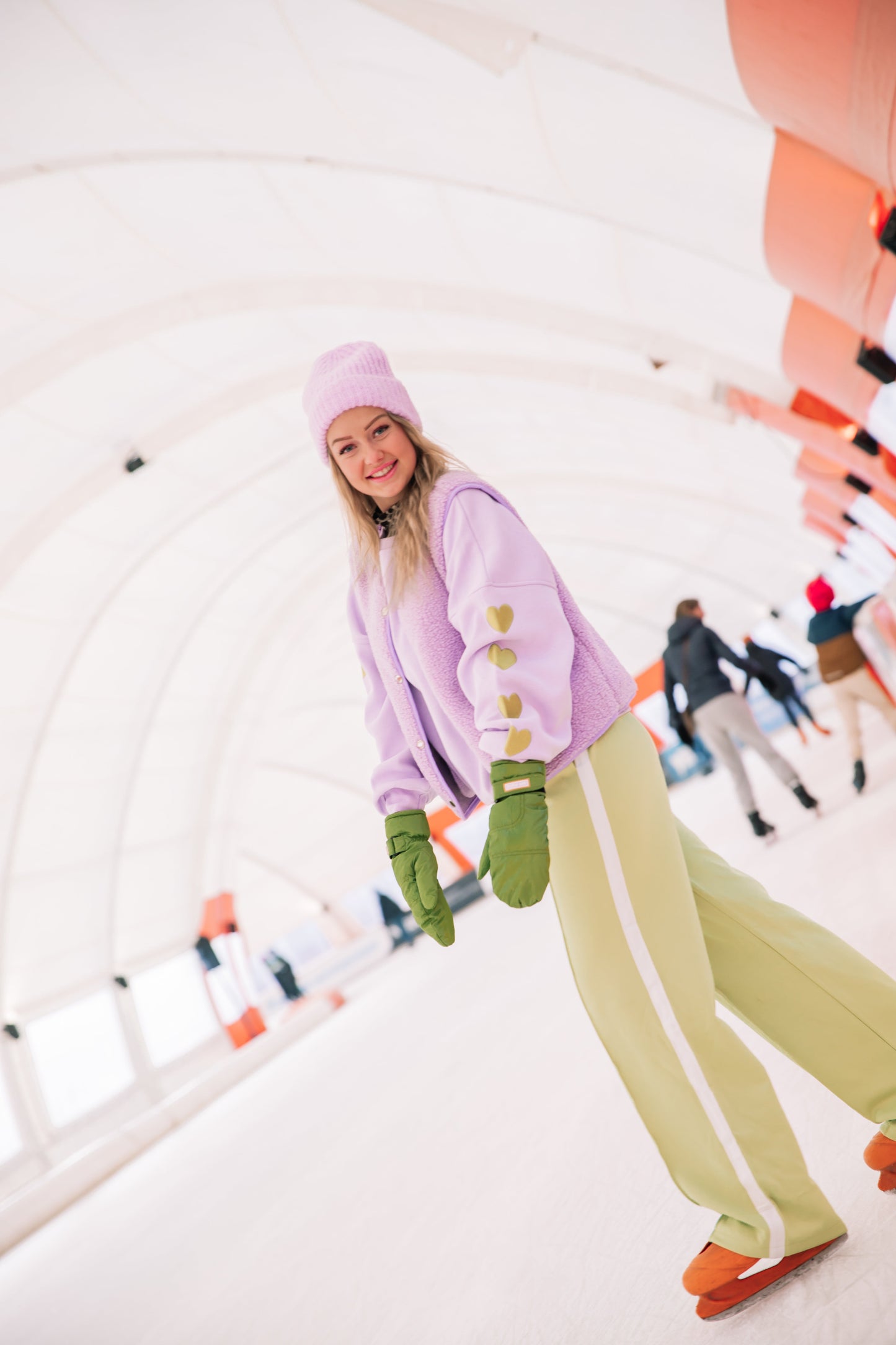 Unna Pants - Lime Green