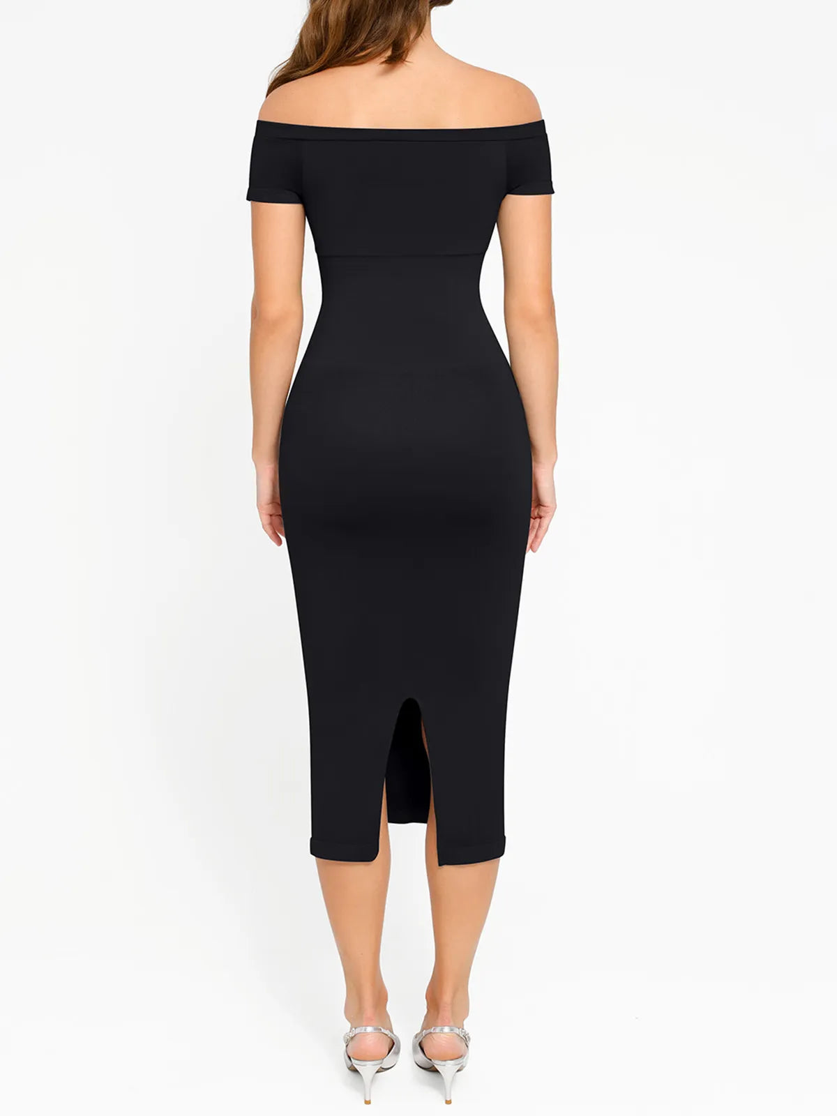 Shapewear Eco-Friendly Sculpting Seamless Midi Dress Set