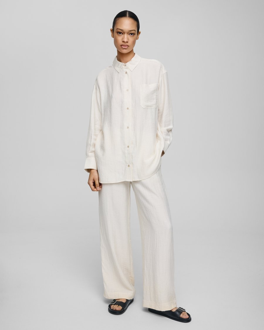 MSCHDisa HW Pants - Sand Melange