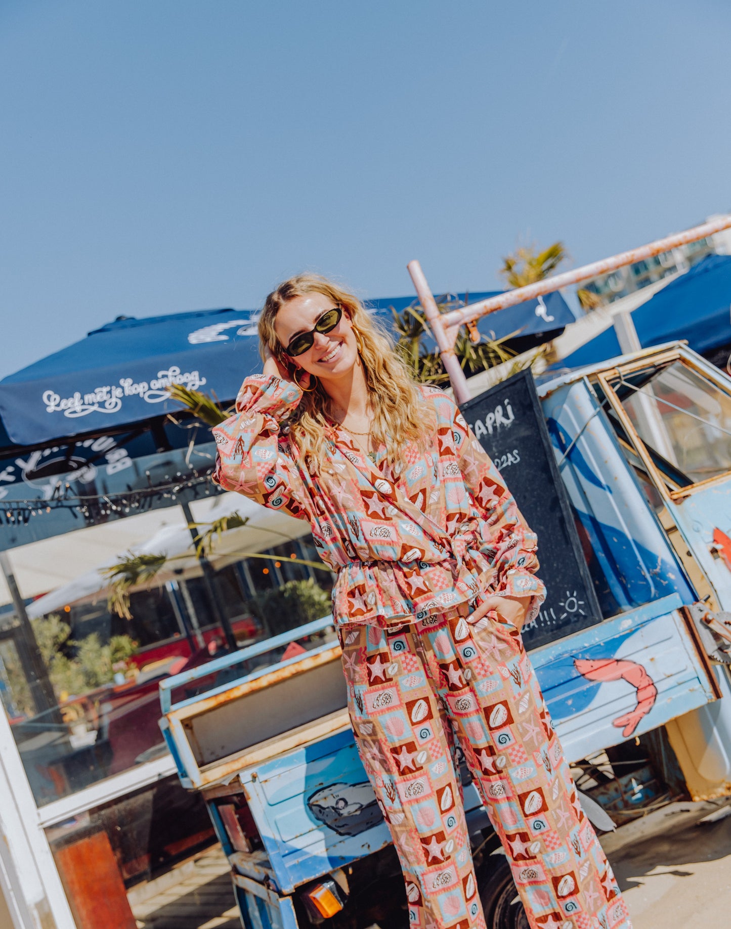 Signature Pants - Blauw