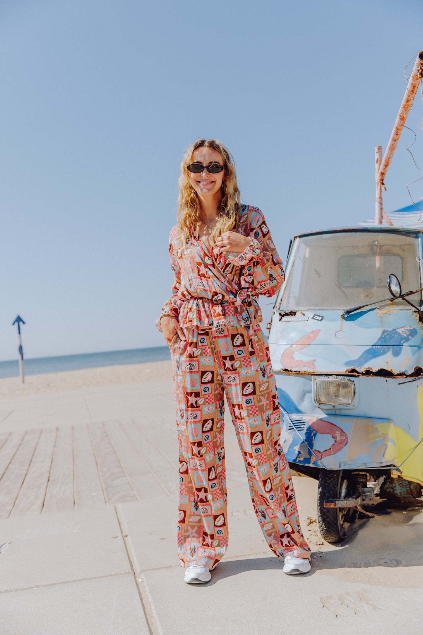 Signature Pants - Blauw