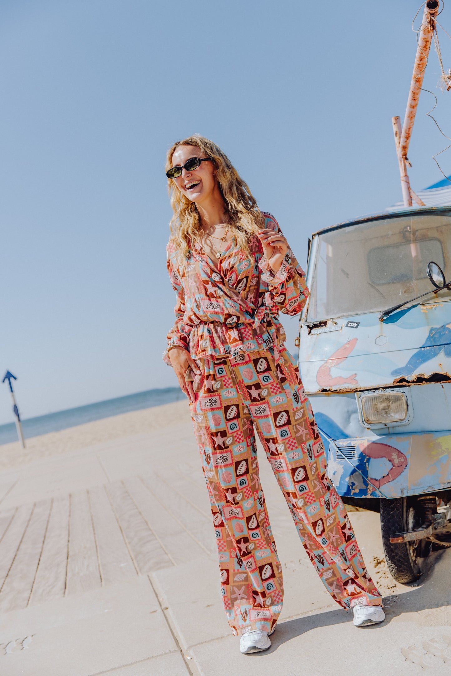 Signature Pants - Blauw