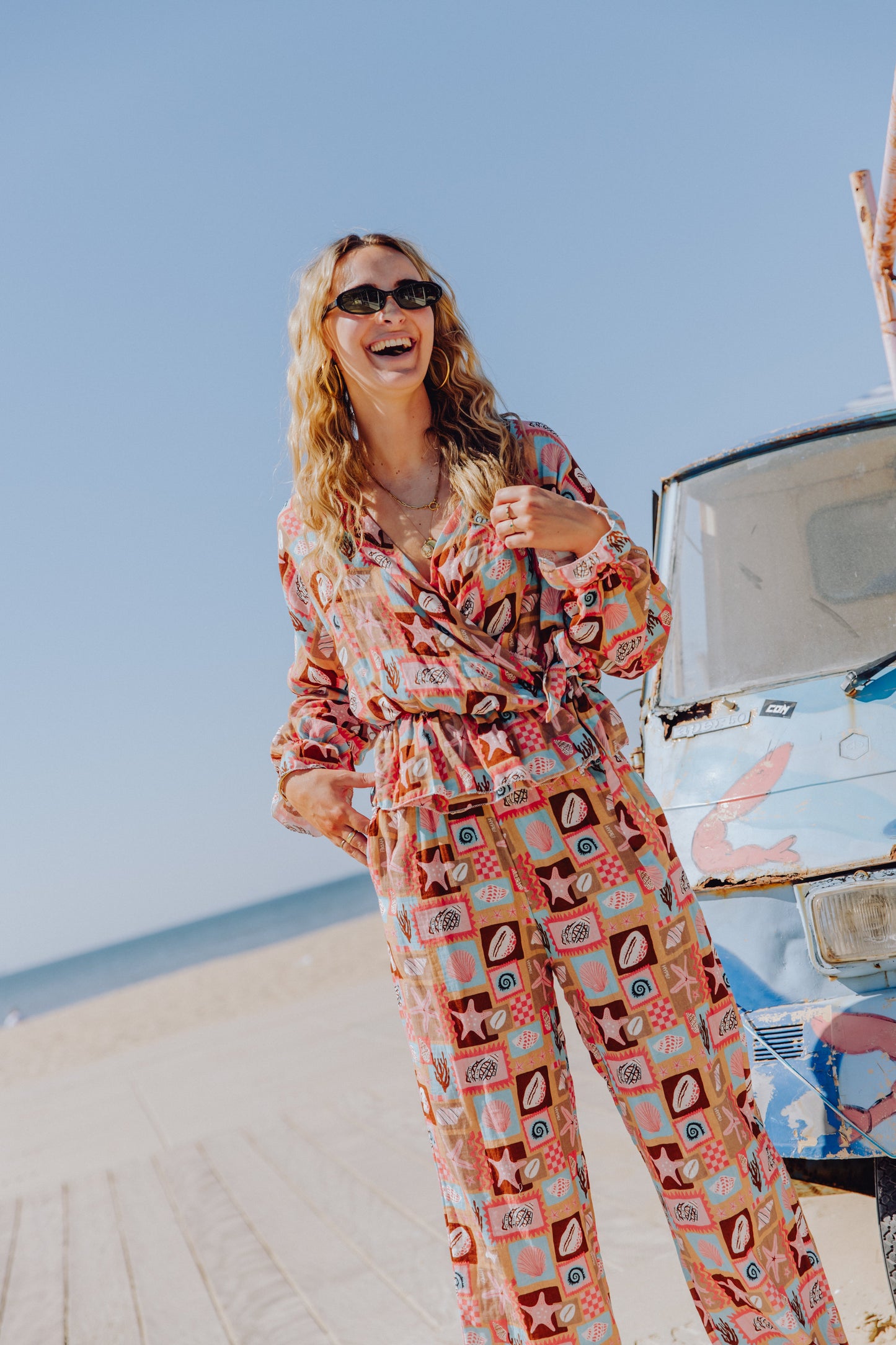 Signature Pants - Blauw