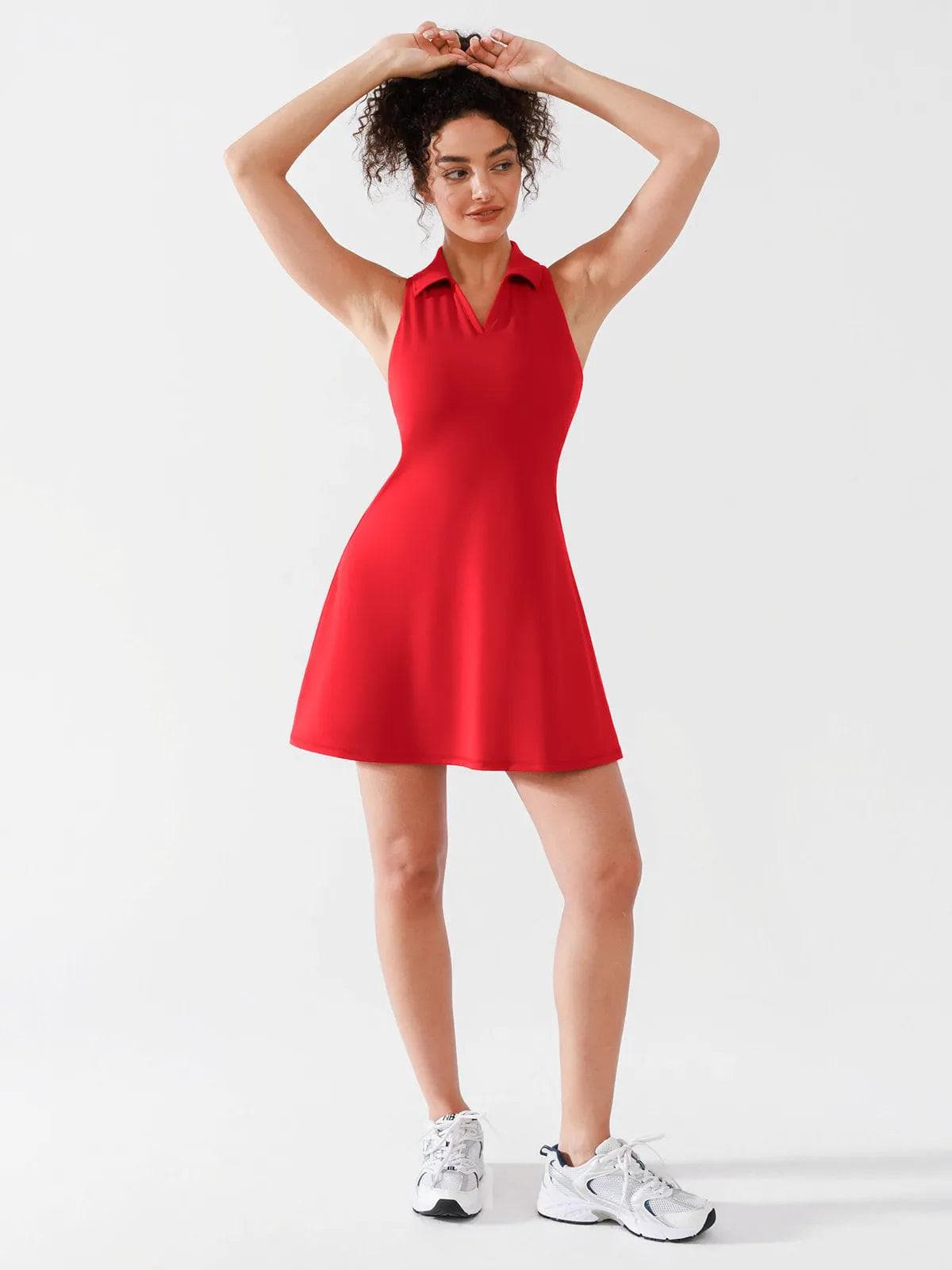 BRXL Workout Polo Collar Tennis Golf Dress