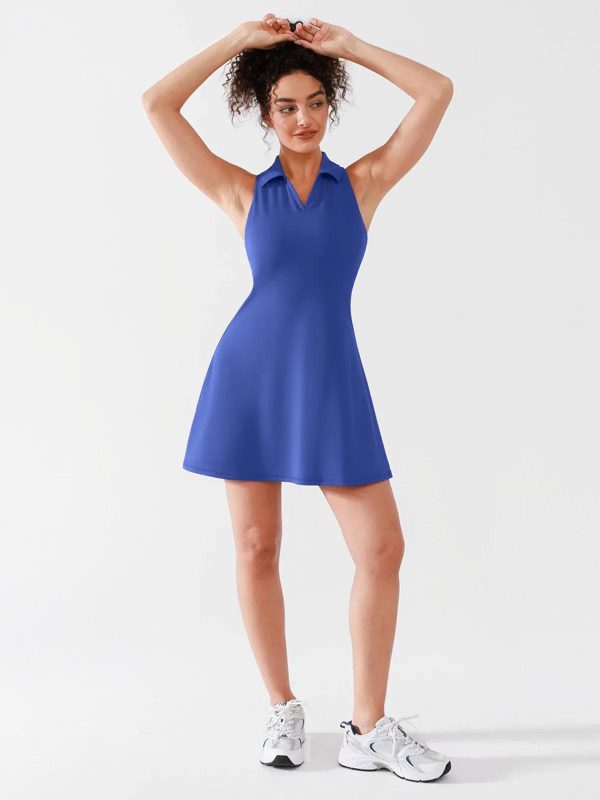 BRXL Workout Polo Collar Tennis Golf Dress