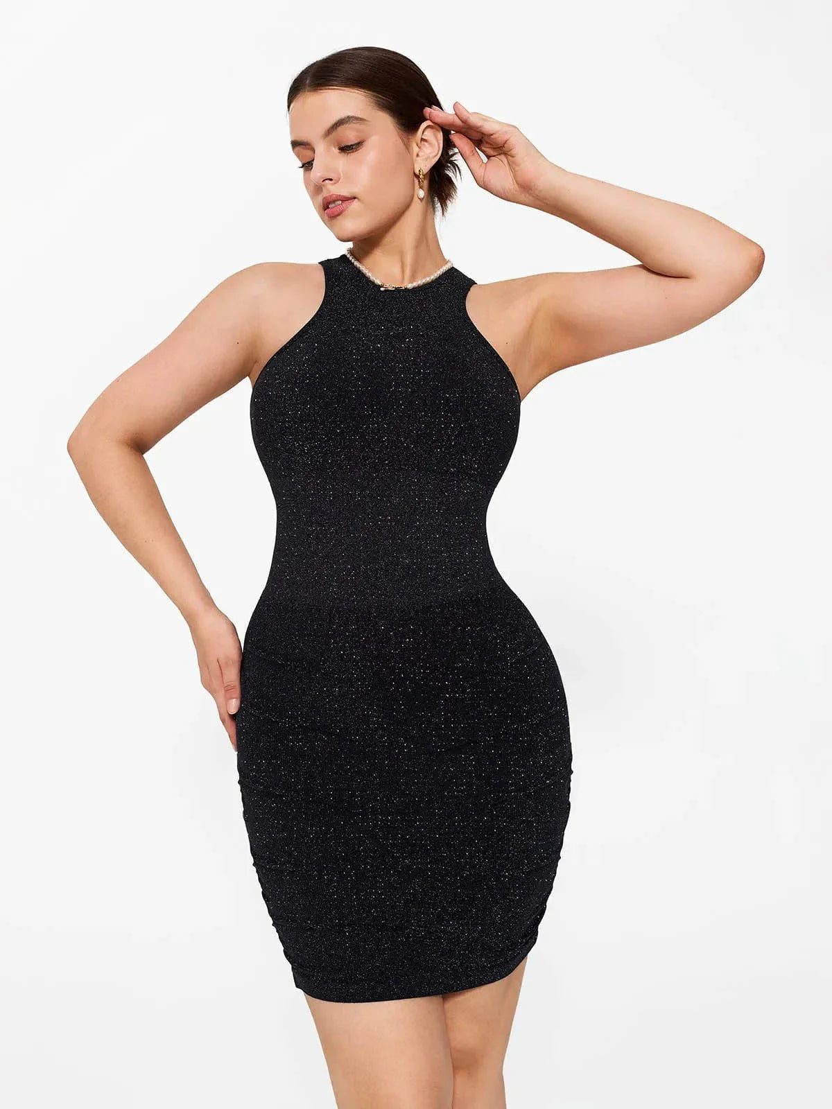 Shapewear Metallic Seamless Sculpting Dress