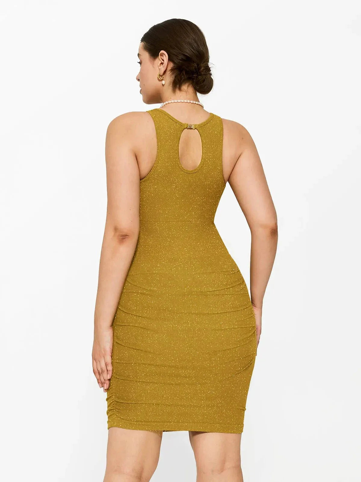 Shapewear Metallic Seamless Sculpting Dress