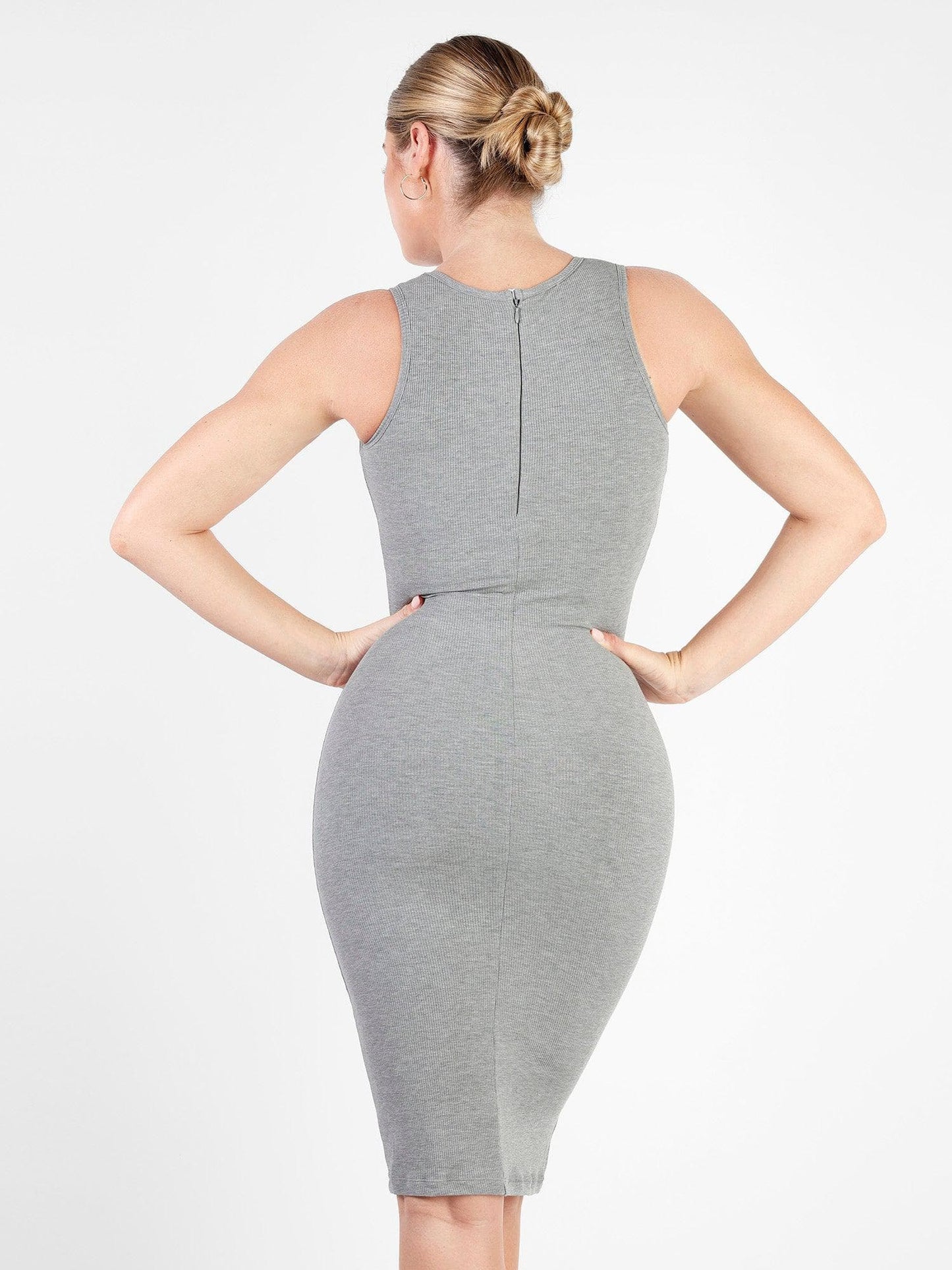 Shapewear Modal Tummy Control Midi Dress
