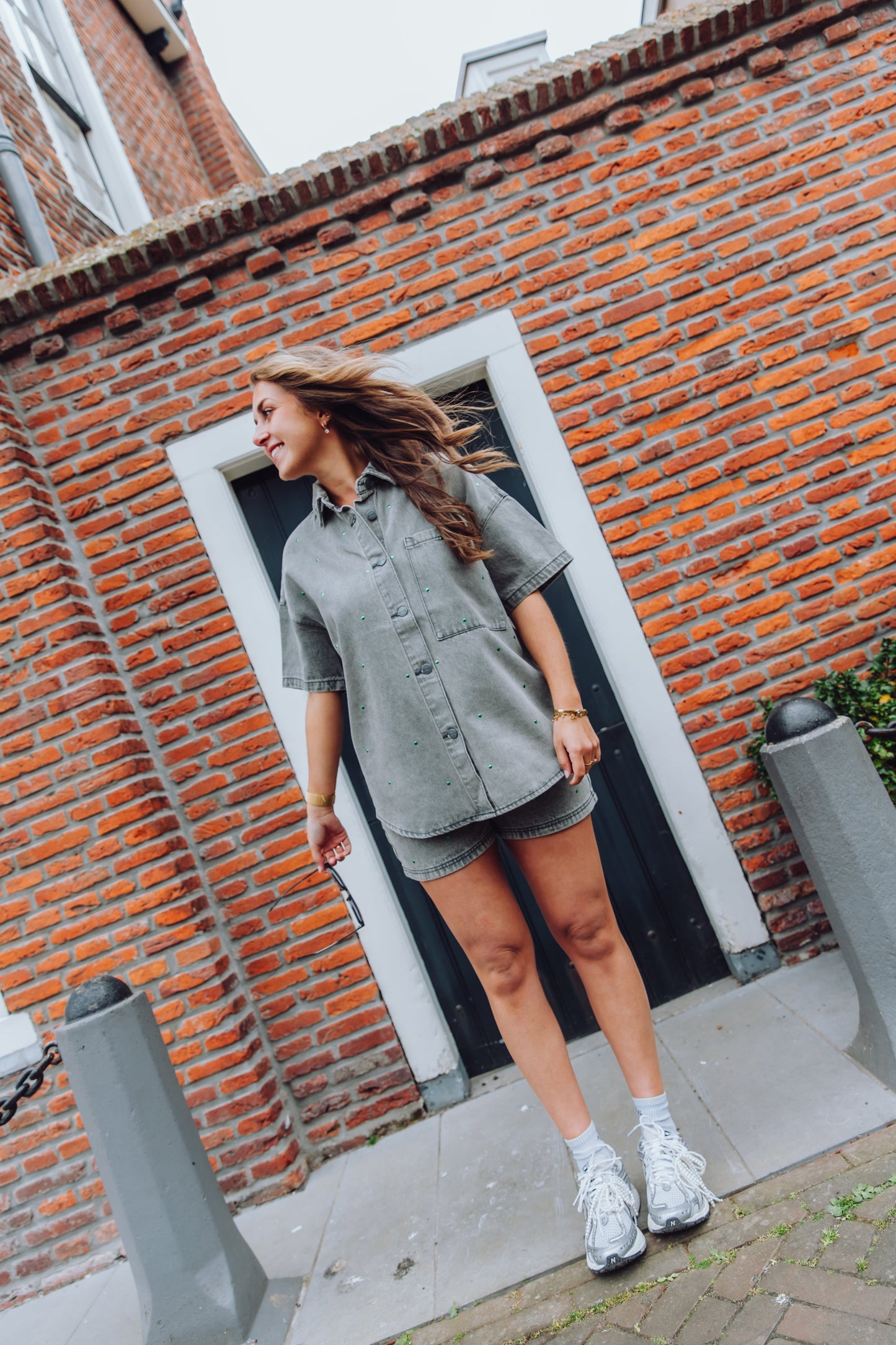 Zaar Short - Mid Grey